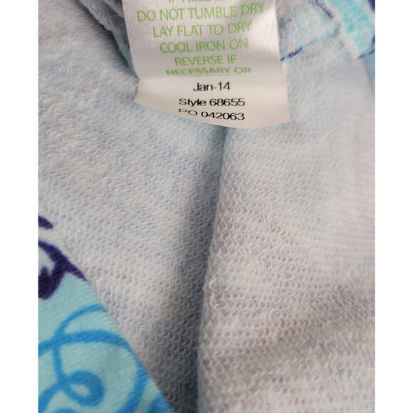 NWT Lilly Pulitzer Hayley Resort Spa Blue Mermaid French Terry Mini‎ Dress Small - Picture 10 of 12